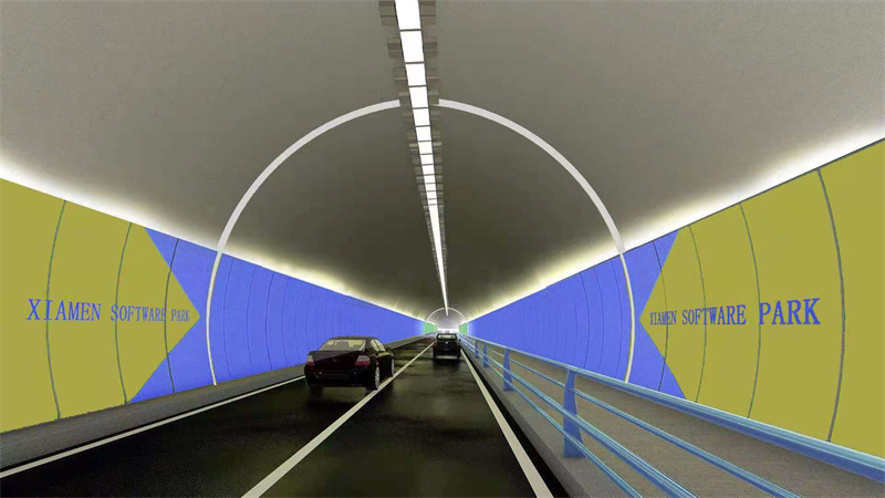厦门集美新城河南山隧道